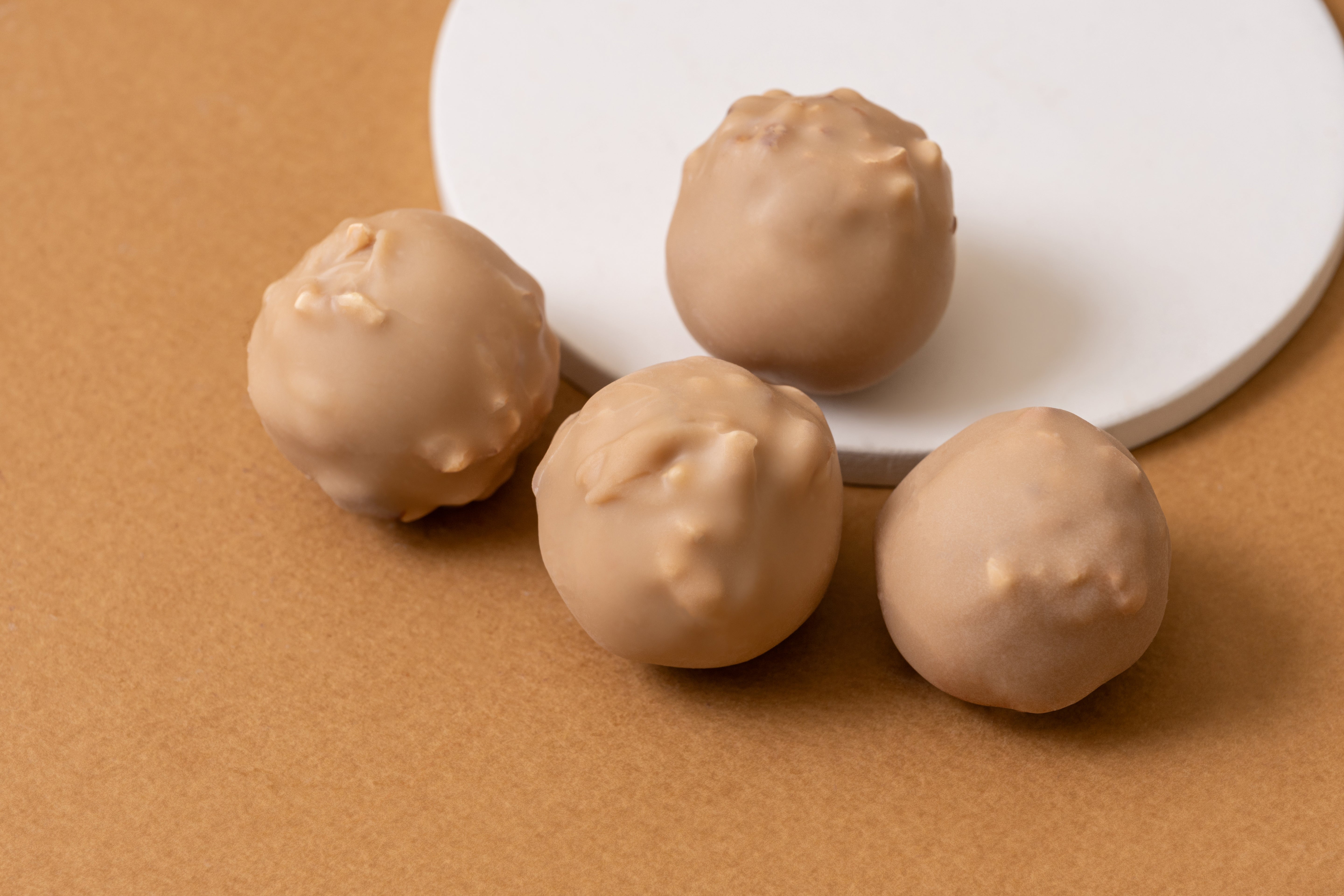 Almond Paste Caramel Truffle