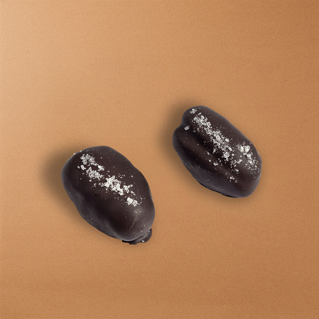 Dark Chocolate Salted Caramel Dates