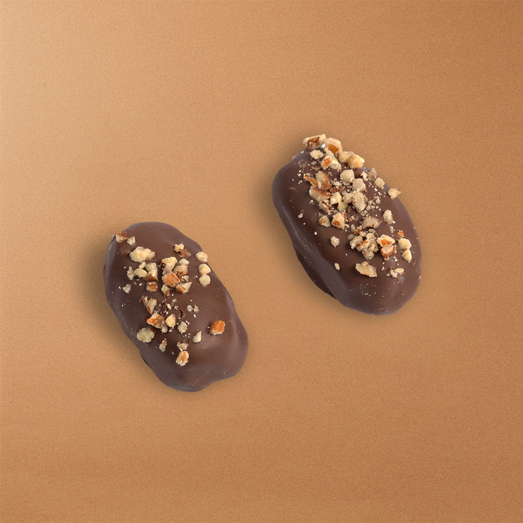 Milk Chocolate Pecan Dates