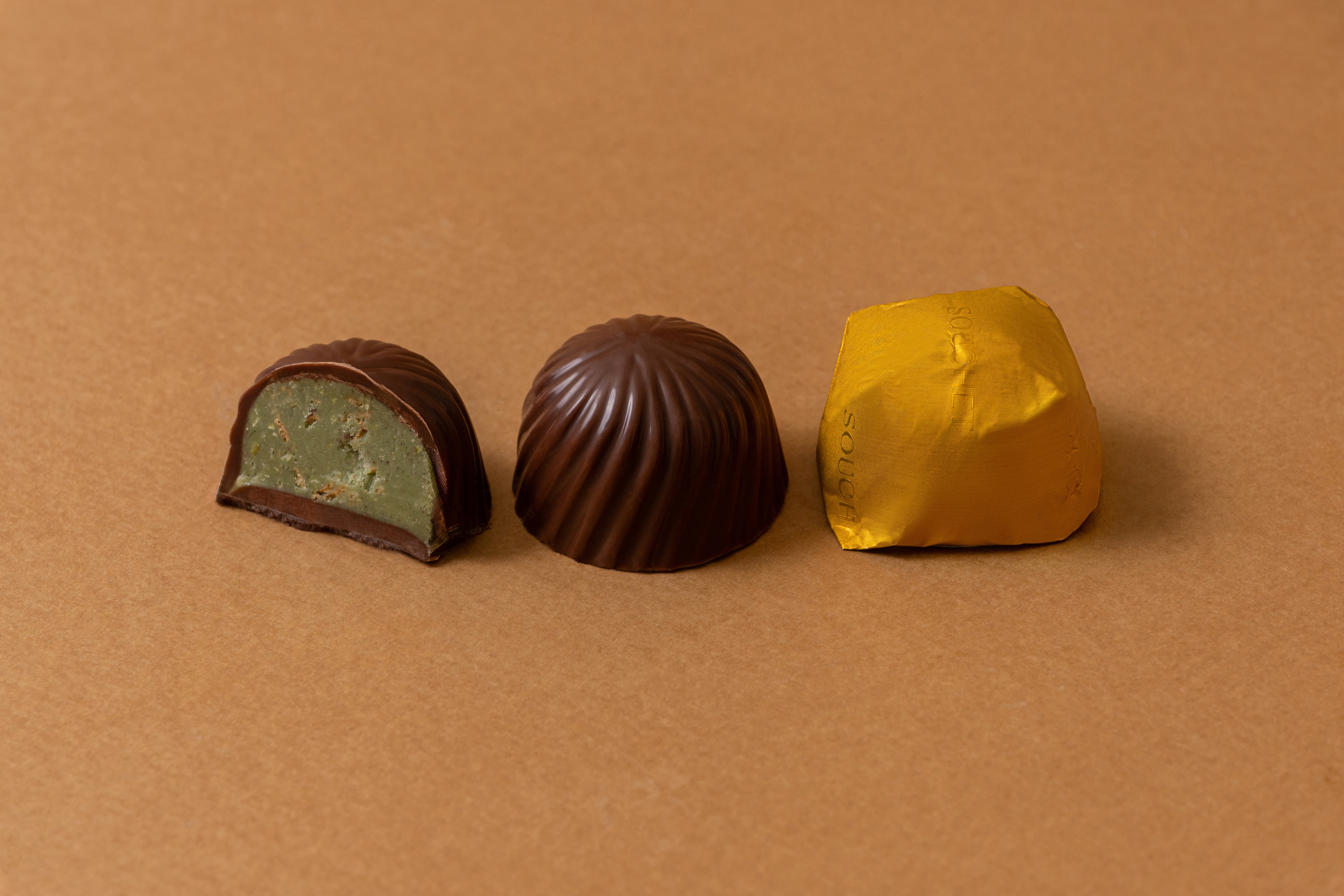 Milk Pistachio Praline Feuilletine