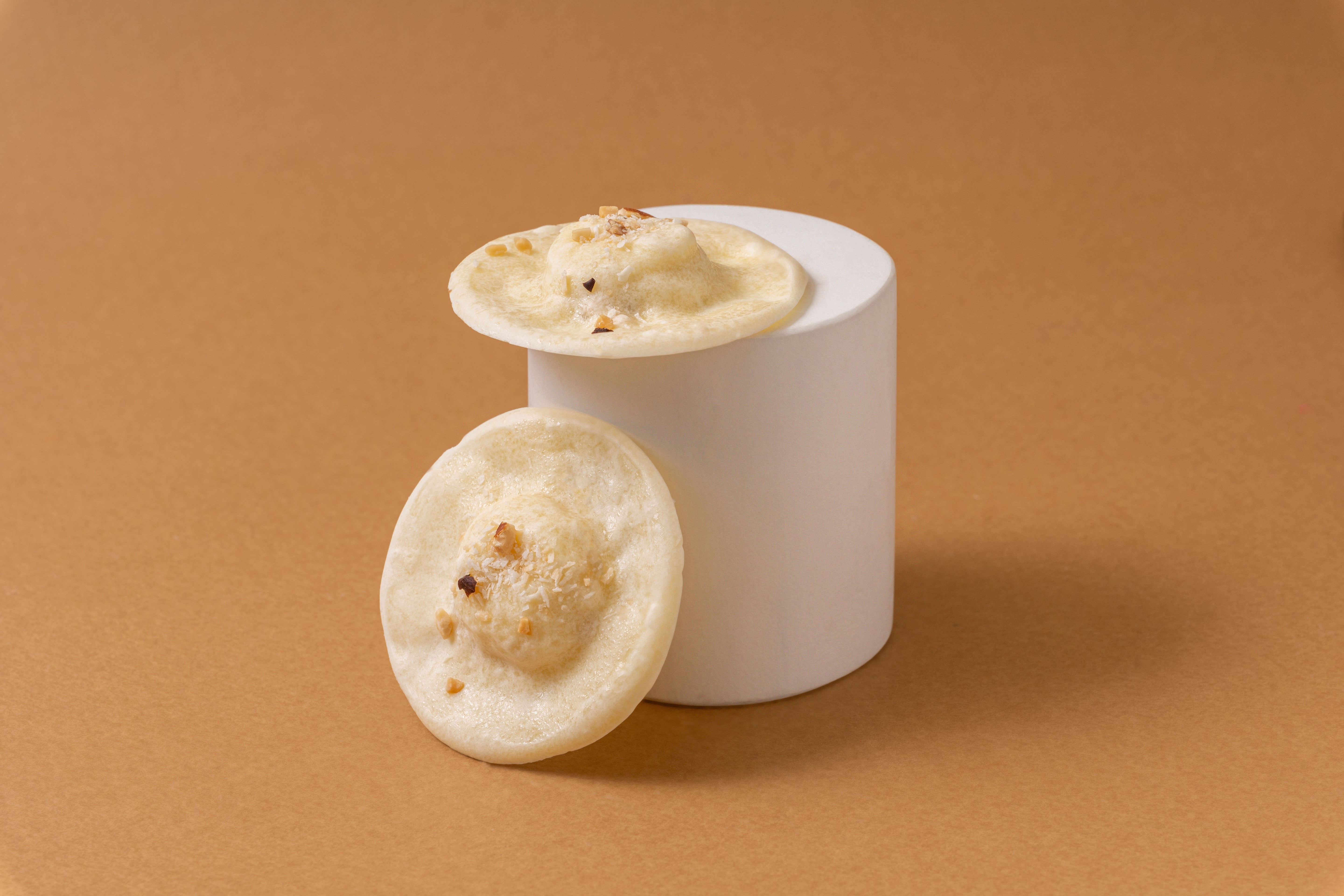 White Coconut & Almond Tuile