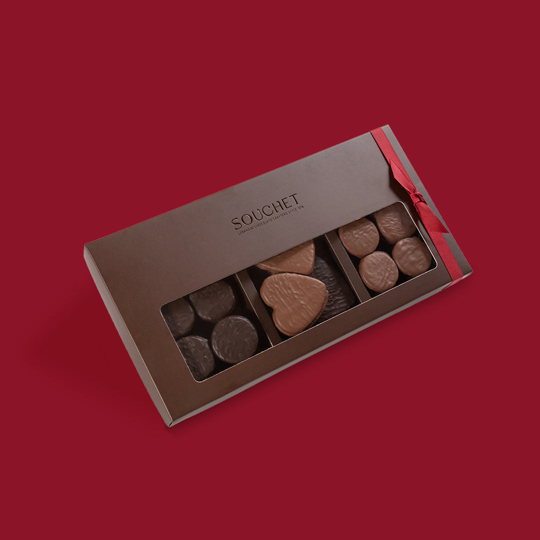 Milk & Dark Sablés Box - Valentine's Edition