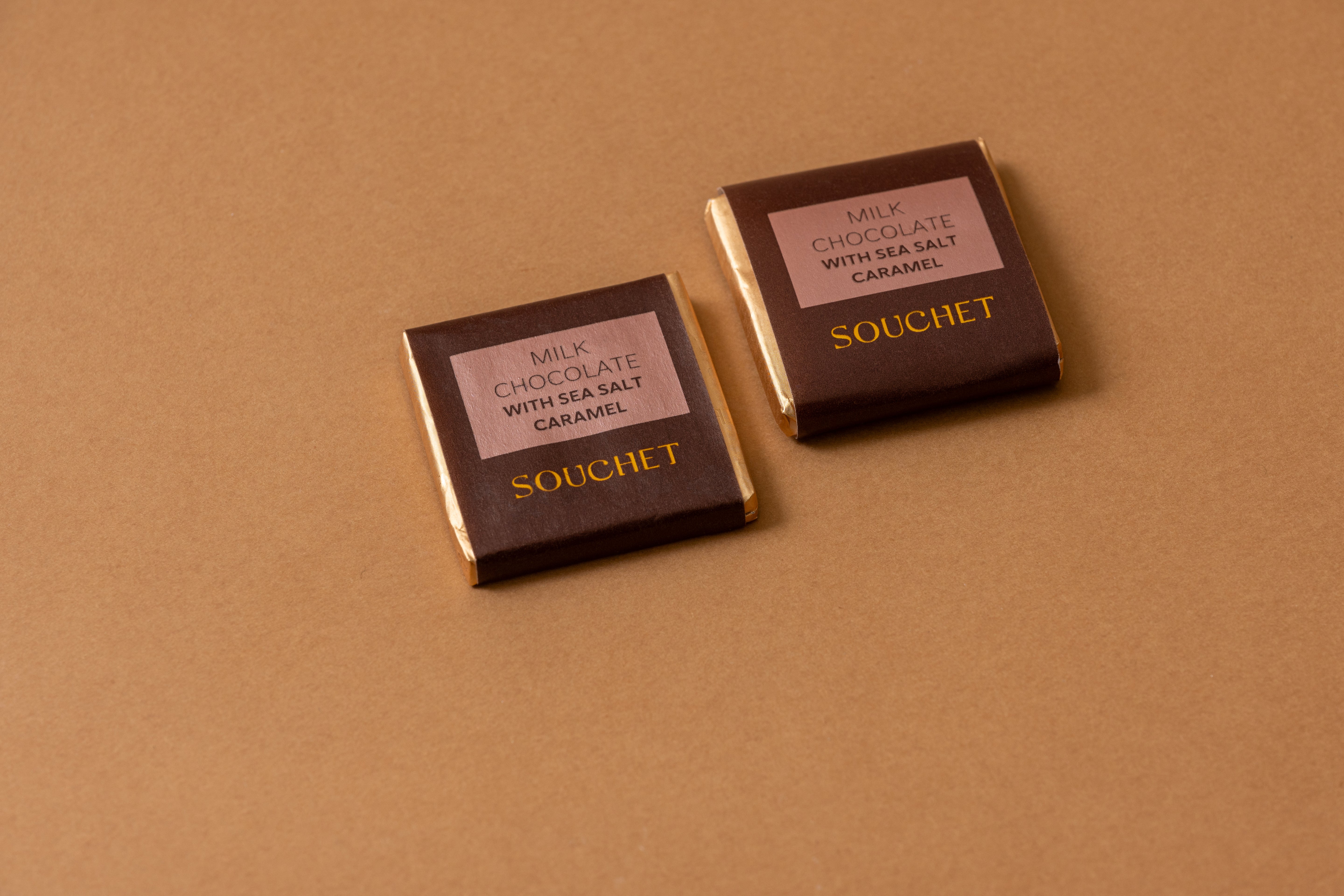 Napolitain Milk with Sea Salt Caramel
