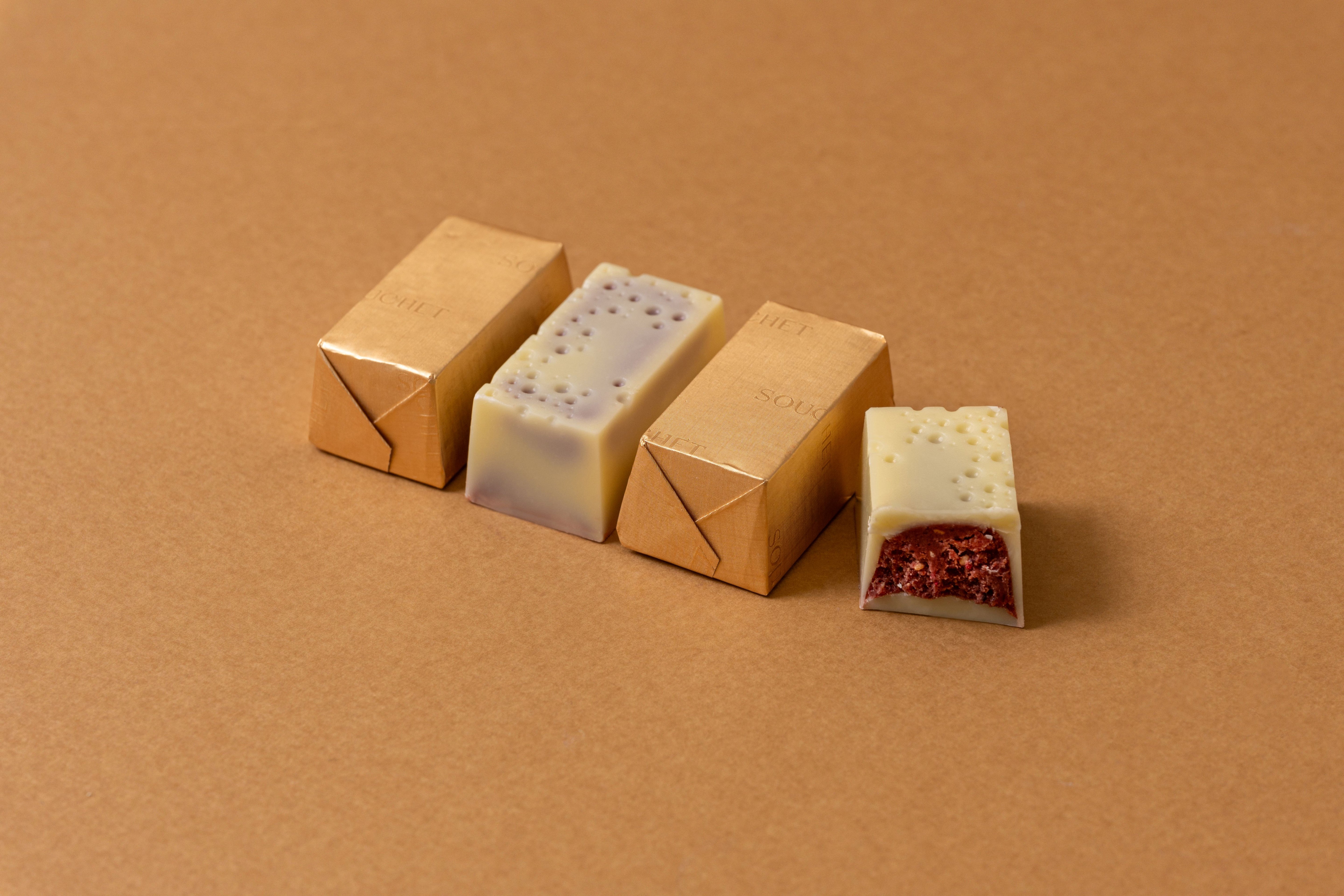 White Raspberry Praline